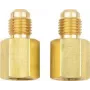 Adapter testo 0554 3113 külmutusagensi voolikutele — 1/4 tolli 5/16 tolli SAE ja 7/16 tolli 1/2 tolli UNF