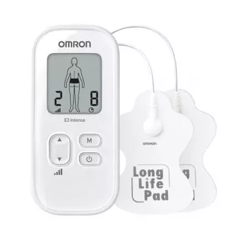 Omron E3 Intense HV-F021-E4W TENS-valuravi seade
