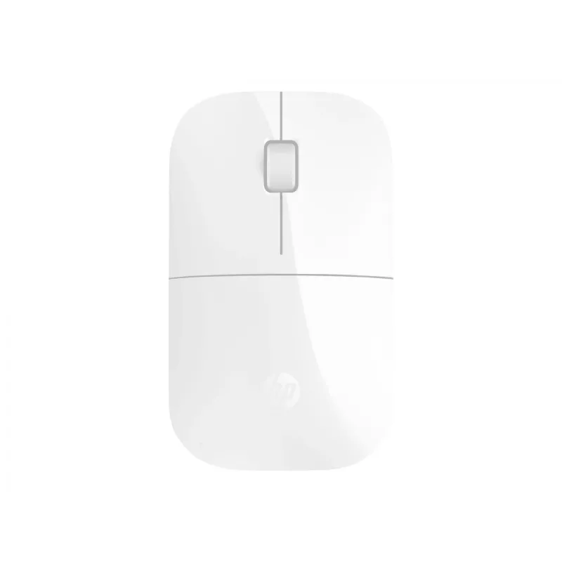HP Z3700 valge juhtmevaba hiir, mõlemakäeline, optiline, RF-juhtmevaba, 1200 DPI, valge