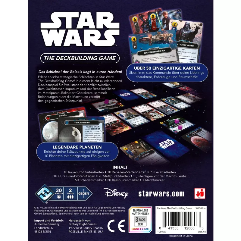 Star Wars: The Deckbuilding Game, kaardimäng