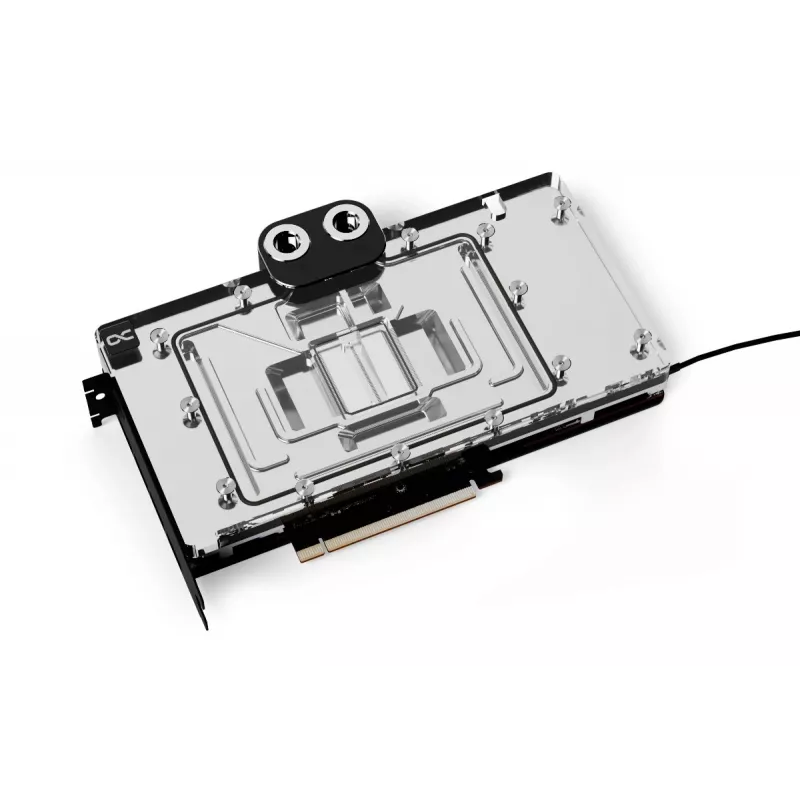 Alphacool Core GeForce RTX 4090 AMP GPU veeblokk koos tagaplaadiga