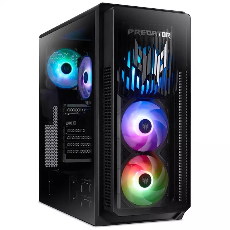 Lauaarvuti Acer Predator PO5-660 — Intel Core Ultra 7 265F, 64 GB DDR5, 4 TB SSD, NVIDIA GeForce RTX 5080, Windows 11 Home