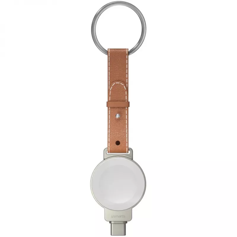 Juhtmevaba laadija 4smarts 541476 Apple Watchile — hõbedane