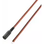 VOLTCRAFT madalpinge ühenduskaabel madalpinge pistikupesa - Kaabel, lahtine ots 5,5 mm 2,5 mm 5,5 mm 2,5 mm 2 m 1 tk (93025c181)