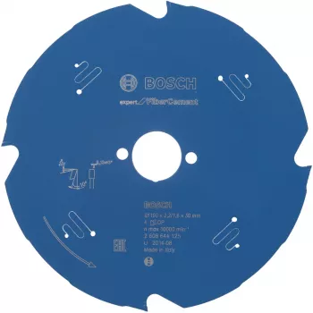 Kiudtsemendi ketassaag tera Expert 190mm 4T ava 20mm käsiketassaagidele