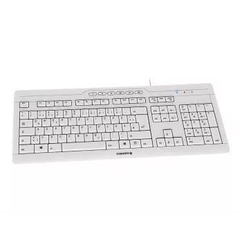 CHERRY STREAM 3.0 klaviatuur kontorisse USB Šveitsi hall