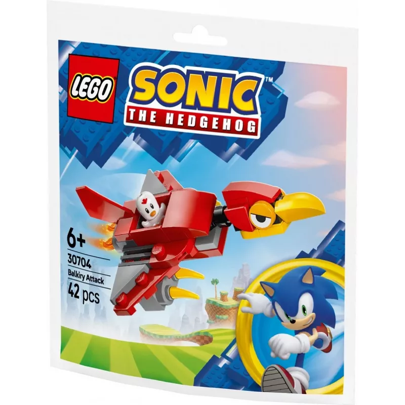 LEGO mängukomplekt Sonic the Hedgehog 30704 — Barkilyr Rünnak mängukomplekt, 42 osa, sisaldab kogutavat minifiguuri