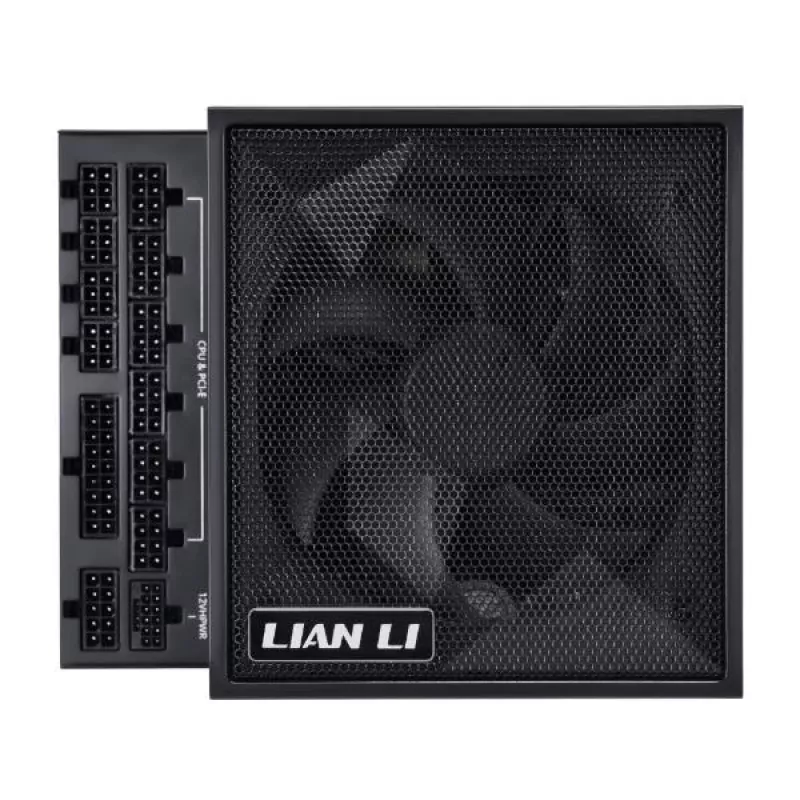 Lian Li EDGE EG1300 1300 W toiteplokk, 80 PLUS Platinum, ATX 3.1, PCIe 5.1, must