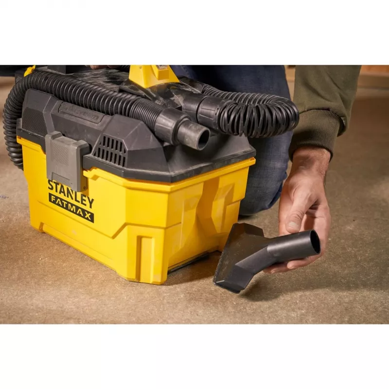 Stanley FATMAX SFMCV002B-XJ tolmuimeja 7,5 L trummel-tolmuimeja märg-ja-kuiv kotideta