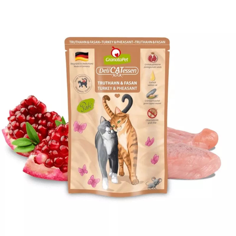 GRANATAPET DeliCATessen Turkey and pheasant - märg kassitoit - 85g