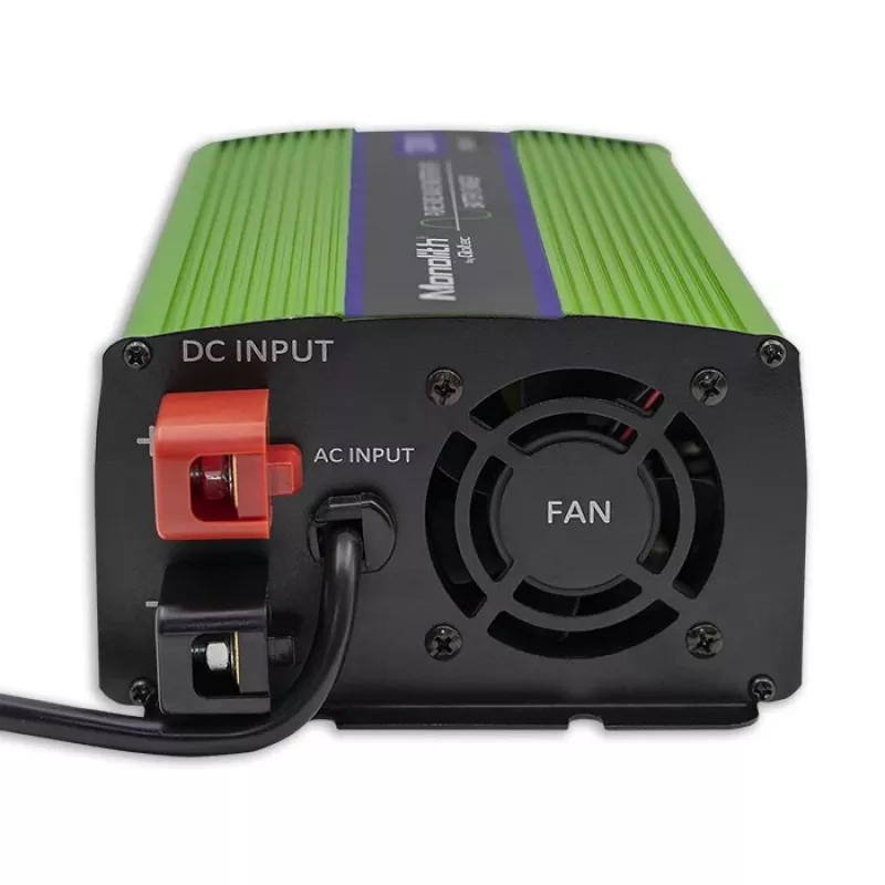 Autoinverter Qoltec Monolith 1200 W roheline 12 V