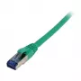 patch-kaabel RJ45 - CAT6A 500Mhz - 0,15m - roheline - S-STP(S/FTP) - TPE/LSZH(Superflex) - AWG26 - Syner