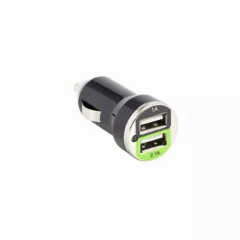 Sbox CC-221B Dual USB autolaadija CC-221B Mustberry must