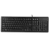 A4Tech KR-92 klaviatuur universaalne USB QWERTY inglise must