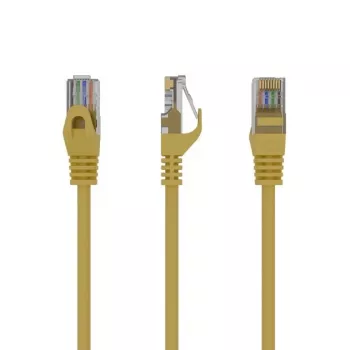 Võrgukaabel GEMBIRD PP6U-5M/Y — Cat6 U/UTP, RJ-45 kuni RJ-45, 5 m, kollane