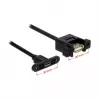 USB-kaabel DeLOCK 1m USB2.0 Micro-B/USB2.0-A