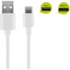 Wentronic 59130 2m USB A USB C isane isane Valge USB-kaabel (59130)