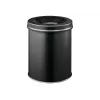 Round Steel Bin Durable 3305-01 15L