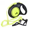 FLEXI uus Neon L - sissetõmmatav rihm - 5 m
