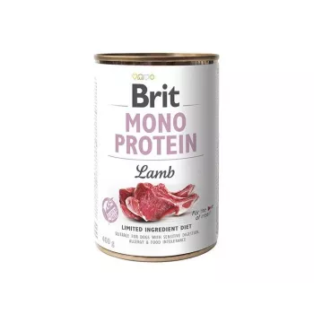 BRIT MONO PROTEIN märg koeratoit Lamb 400 g