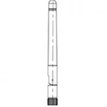 Extreme Networks - antenn - 2 dBi (5 GHz), 2,7 dBi (2,4 GHz) - mitmesuunaline - siseruumidesse - must - Zebra AP 621, AP 6521, AP 6522, AP 8132, AP-8232 jaoks (ML-2452-APAG2A1-01)