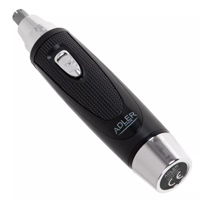 Täppistrimmer Adler AD 2911 — kõrva- ja ninatrimmer, must, 45 g