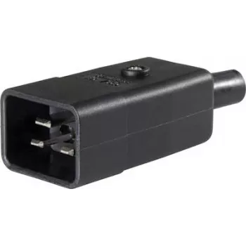 as - Schwabe IEC seadme pistik, sirge, pooluste arv: 3 10 A Must 62084 1 tk (62084)
