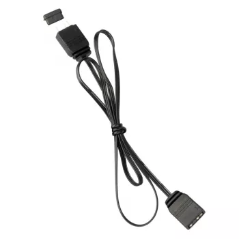 ARGB 3-kontaktiline pikenduskaabel 50 cm — Kolink, 5V, Must