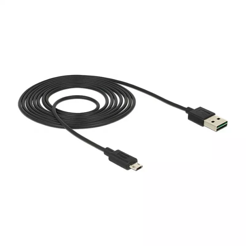 USB-kaabel DeLOCK 83850 USB 2.0 2 m USB A Micro-USB B Must