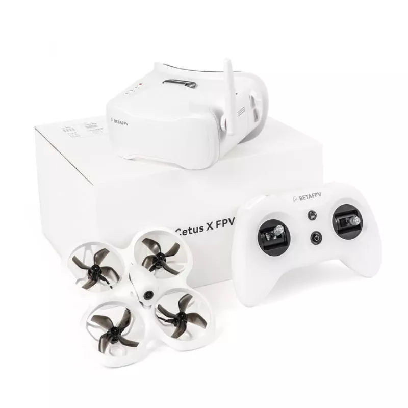 Droon BETAFPV Cetus X Kit ELRS — Lennuvalmis FPV-droon koos prillidega