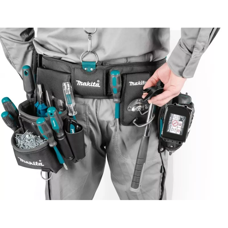 Makita E-15235 tugevdatud tööriistavöö komplekt kandekohvritega