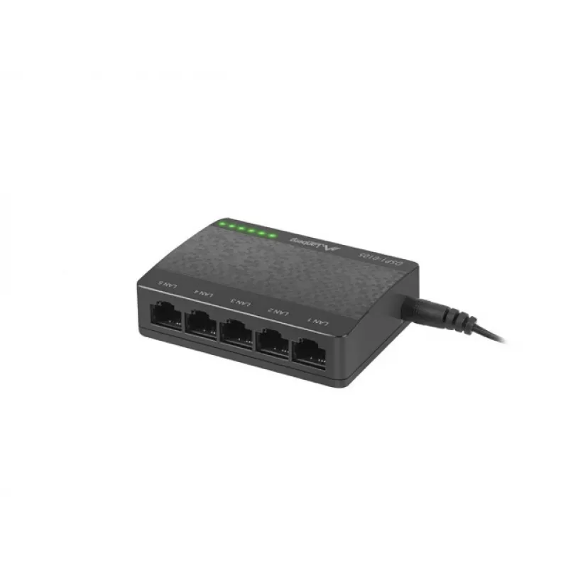 Lüliti DSP1-0105 5-PORT 100M/S LAUALAUDNE DSP1-0105