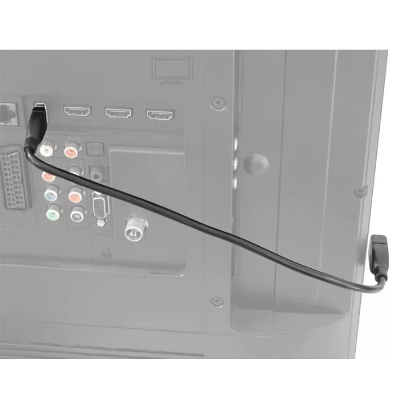 USB-kaabel DeLOCK 35cm USB 2.0 83498 Must