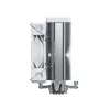 CPU õhkjahuti Montech NX400, 120 mm ventilaatorid, Valge, mõõdud 156×74×120 mm, TDP 270 W