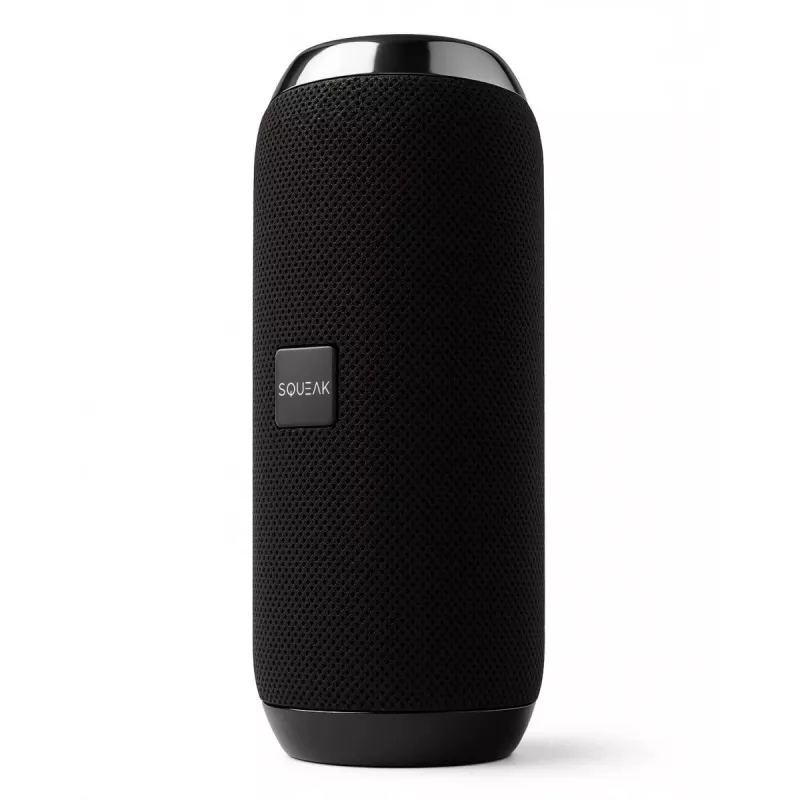 Kaasaskantav Bluetooth stereokõlar SQUEAK SQ1008 — 14W RMS, Bluetooth 5.3, 1200 mAh, IPX4, FM, LED, AUX, USB