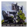 OPLITE Feststellbare Lenkrollen for GTR S8/S8 Elite must jaemüük (OP-CW)