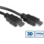 VALUE - Video-/Audio-/Network-kaabel - HDMI - HDMI, 19-pin (M) - HDMI, 19-pin (M) - 1 m - Varjestatud - Must (11.99.5731)