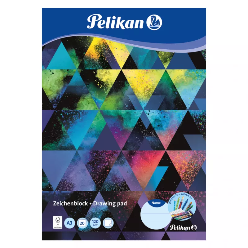 Kartong Pelikan 236799 20 lehte 120 g/m² A3