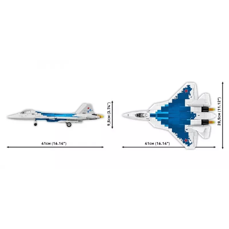 Ehituskomplekt Cobi SU-57 Felon, 928 tk – Cobi mudel COBl-5909