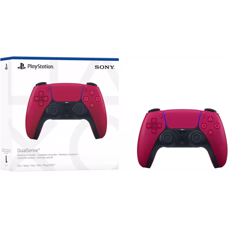Gamepad Sony DualSense v3 Red — Bluetooth/USB, USB-C, sisseehitatud aku, PS5, 160×106×66 mm