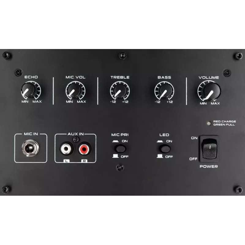 Helisüsteem MB08.2 PLL FM USB/SD/BT Karaoke LED