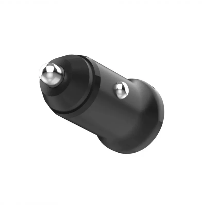 Auto USB-C laadija FIXED FIXCC30N-C-BK 30W, fikseeritud kaabel, ühe pordiga kiirlaadimine 12V sõidukipessa