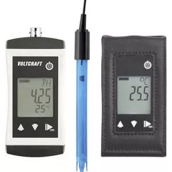 VOLTCRAFT KBM-110 + TG-400 pH-Mõõteriist Redoks (ORP), temperatuur, pH väärtus
