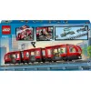 LEGO City linna trammi- ja jaama rollimängu ehituskomplekt lastele mängutrammiga, kingitus poistele ja tüdrukutele alates 7. eluaastast, kes armastavad sõidukeid