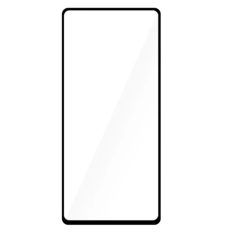 Karastatud klaasist ekraanikaitse Tellur Samsung S10 Lite'ile — täisliim, ümbrisega sobiv, must