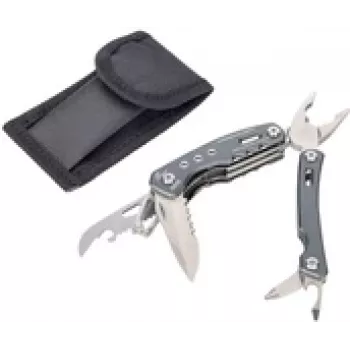 Multi Tool Pliers TROIKA TOL46/GY Pocket-size 15 tools hall