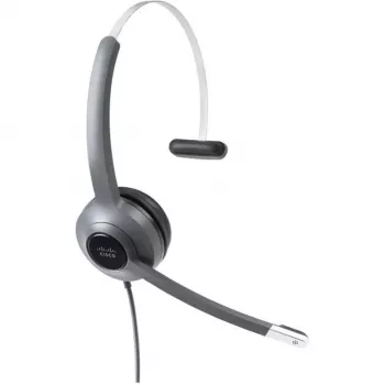 Cisco 521 Wired Single - Peakomplekt - On-Ear - Juhtmega - 3,5 mm pistik (CP-HS-W-521-USB=)