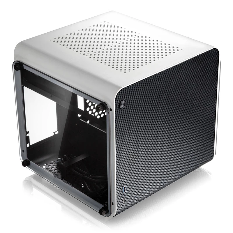 Arvutikorpus Raijintek METIS EVO TG Mini-ITX, valge
