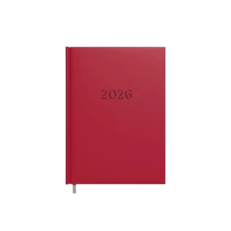 Planeerimismärkmiku kalender 2026 A5 veinipunane