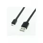 ROLINE - USB-kaabel - USB-tüüp-A, 4-kontaktiline (M) - 5-kontaktiline Micro-USB-tüüp-B (M) - 1 m (USB/USB 2.0) - Vormitud - Must (11.02.8760)